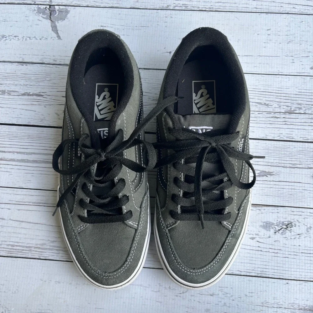 Vans Mens 6.5 Suede Low Top Skatewear Shoes Indie Streetwear Retro Grunge